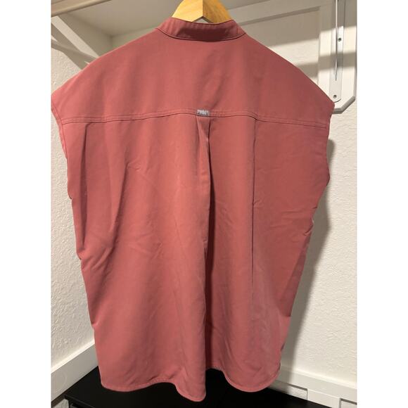 Figs Rafaela Oversized Scrub Top In Desert Rose Size L - Picture 7 of 7